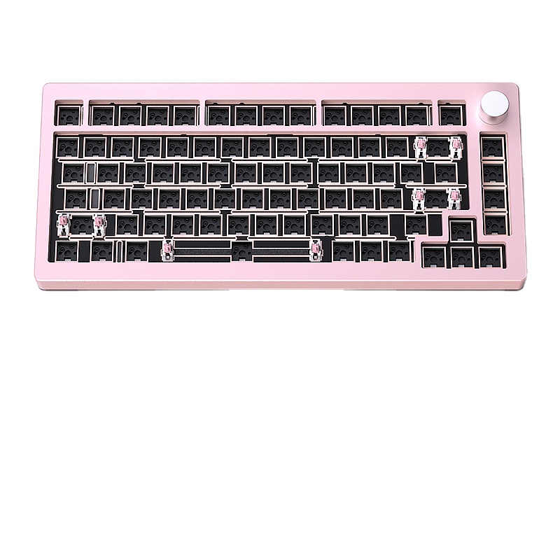HJSDZHI AL75V2 Mekanik Klavye  - Mechanical Keyboard Barebone Aluminum Gasket 75 incelemesi ve fiyatı