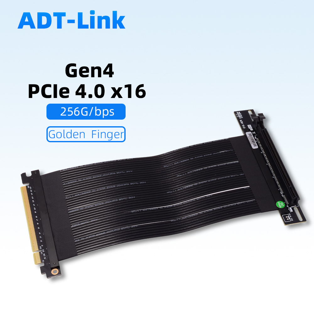 Riser Silver PCIe 4.0 X16 - X1 - Pcie 4.0 X16 Riser Cable 90 Degree incelemesi ve fiyatı