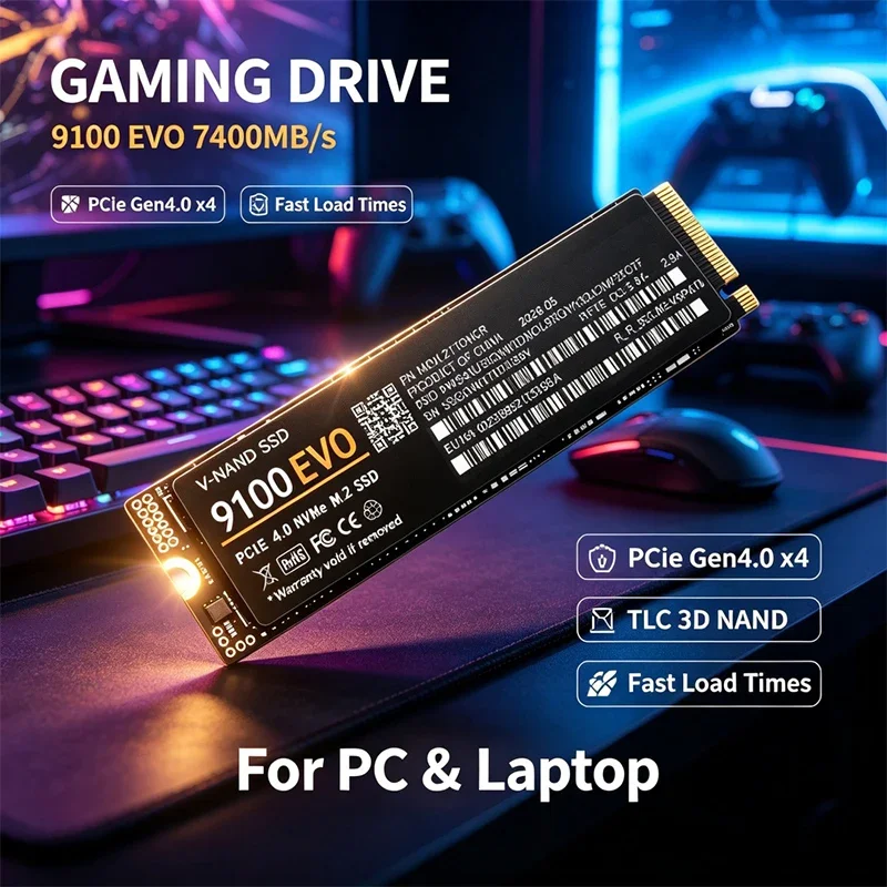 Oyun M.2 NVMe SSD 9100 EVO PCI - M.2 Nvme 4Tb Pcie 4.0 Ssd incelemesi ve fiyatı