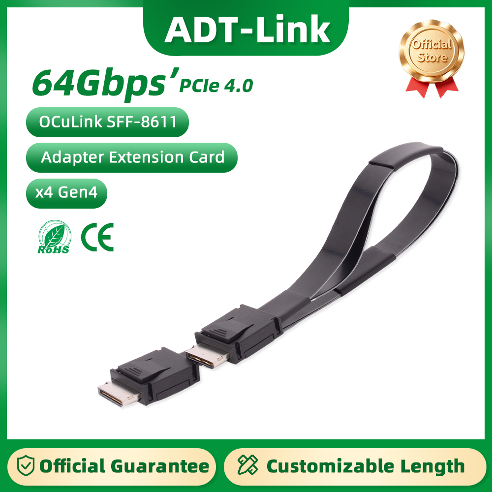 ADT-Link PCI-E 4.0 X4 SFF-8611 - External Gpu Dock Pcie 4.0 Oculink incelemesi ve fiyatı