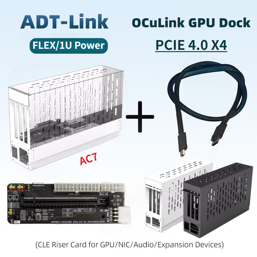 50CM Oculink EGPU Grafik Kartı - External Gpu Dock Pcie 4.0 Oculink incelemesi ve fiyatı