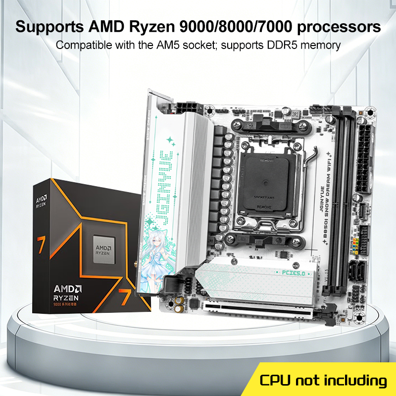 JGINYUE B850I SNOW DREAM WIFI  - B650 Itx Motherboard Wifi incelemesi ve fiyatı
