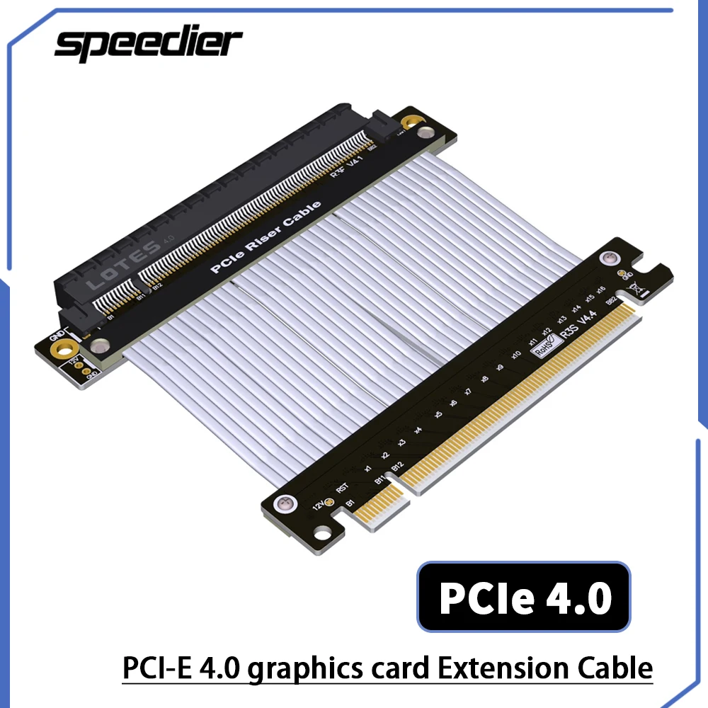 PCIE 4.0 X16 Riser Kablosu RTX - Pcie 4.0 X16 Riser Cable 90 Degree incelemesi ve fiyatı