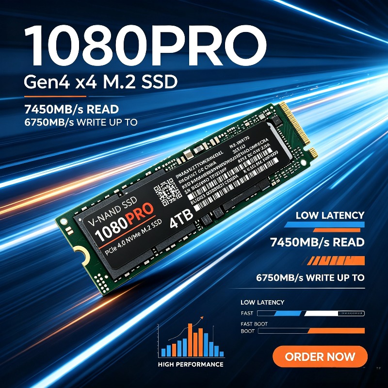 Orijinal 1080Pro 512GB-4TB PCI - M.2 Nvme 4Tb Pcie 4.0 Ssd incelemesi ve fiyatı