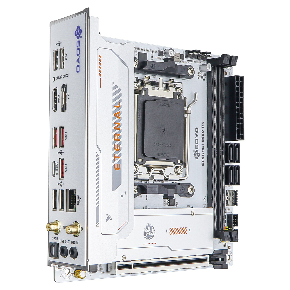 SOYO B650ITX AMD Mini Anakart  - B650 Itx Motherboard Wifi incelemesi ve fiyatı