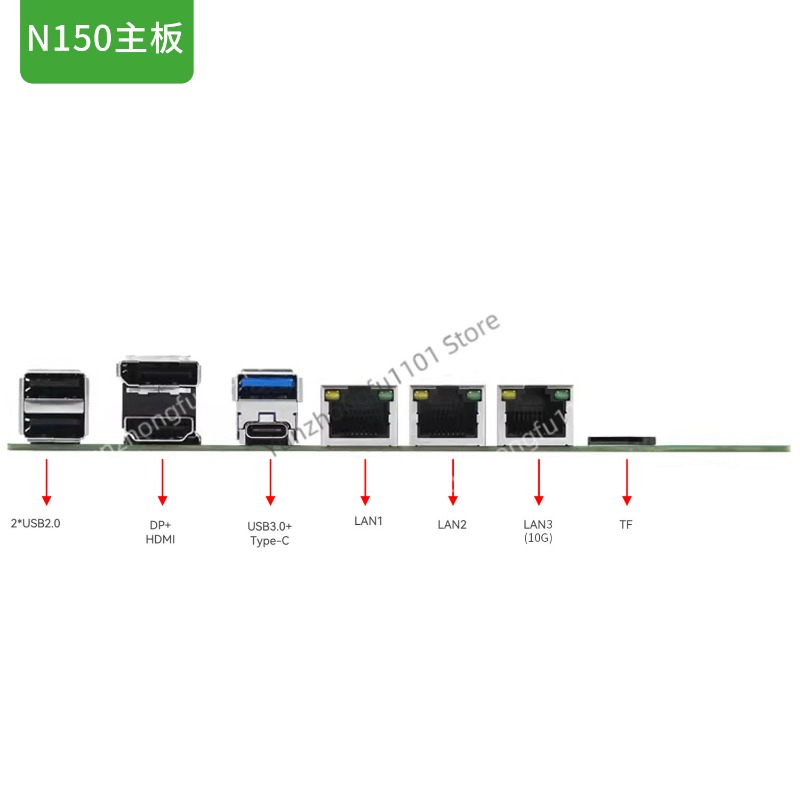 N150 NAS Host SATA Anakart 12. - Nas Motherboard N100 6 Sata incelemesi ve fiyatı