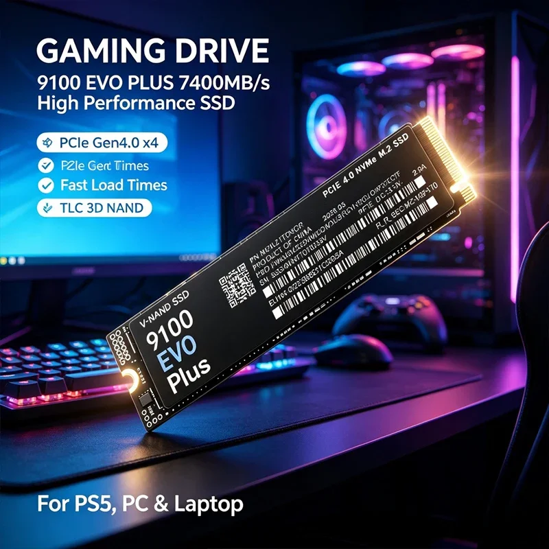9100 EVO Plus M.2 NVMe SSD 1TB - M.2 Nvme 4Tb Pcie 4.0 Ssd incelemesi ve fiyatı