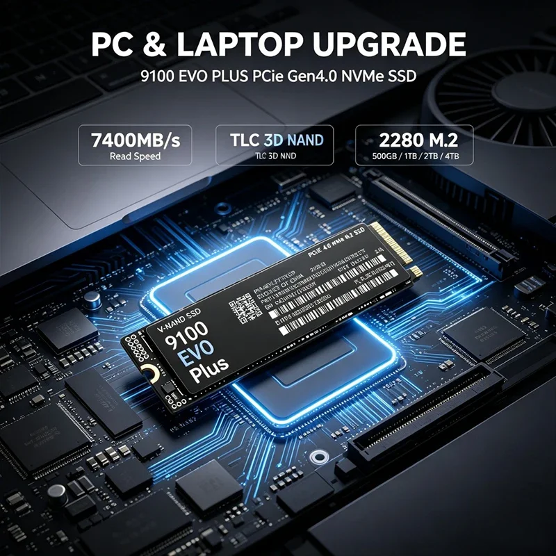 9100 EVO Plus M.2 NVMe SSD 1TB - M.2 Nvme 4Tb Pcie 4.0 Ssd incelemesi ve fiyatı