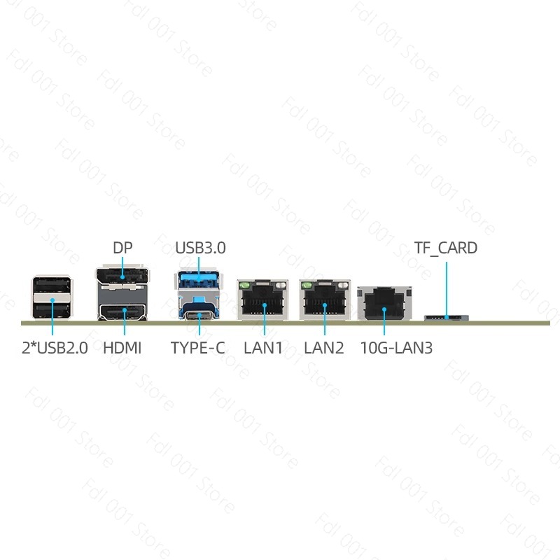 N100 Anakart Çift 2.5G 10G SFP - Nas Motherboard N100 6 Sata incelemesi ve fiyatı