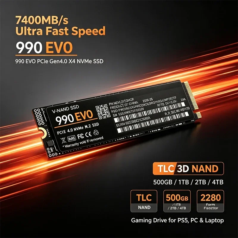 Oyun M.2 NVMe SSD 990 EVO PCIe - M.2 Nvme 4Tb Pcie 4.0 Ssd incelemesi ve fiyatı