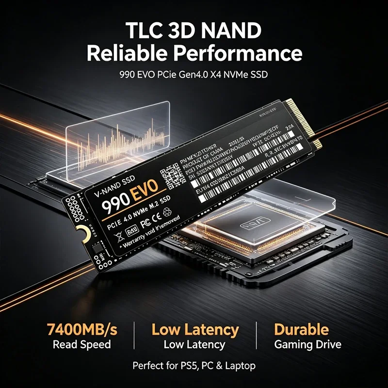 Oyun M.2 NVMe SSD 990 EVO PCIe - M.2 Nvme 4Tb Pcie 4.0 Ssd incelemesi ve fiyatı