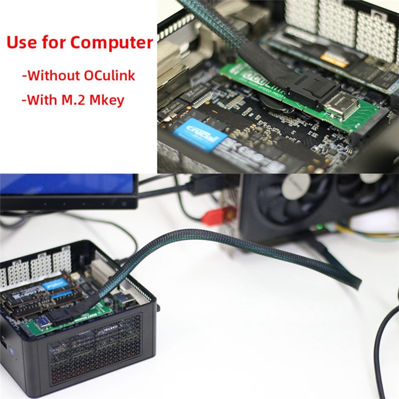 AY14 -M.2 MKEY - OCULINK Adapt - External Gpu Dock Pcie 4.0 Oculink incelemesi ve fiyatı