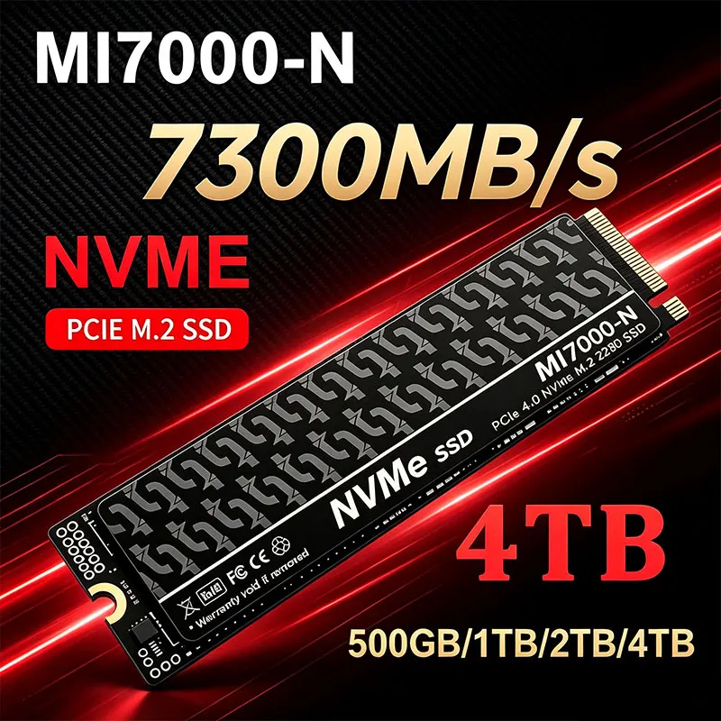 MI7000-N 7300MB/s SSD 1TB 2TB  - M.2 Nvme 4Tb Pcie 4.0 Ssd incelemesi ve fiyatı