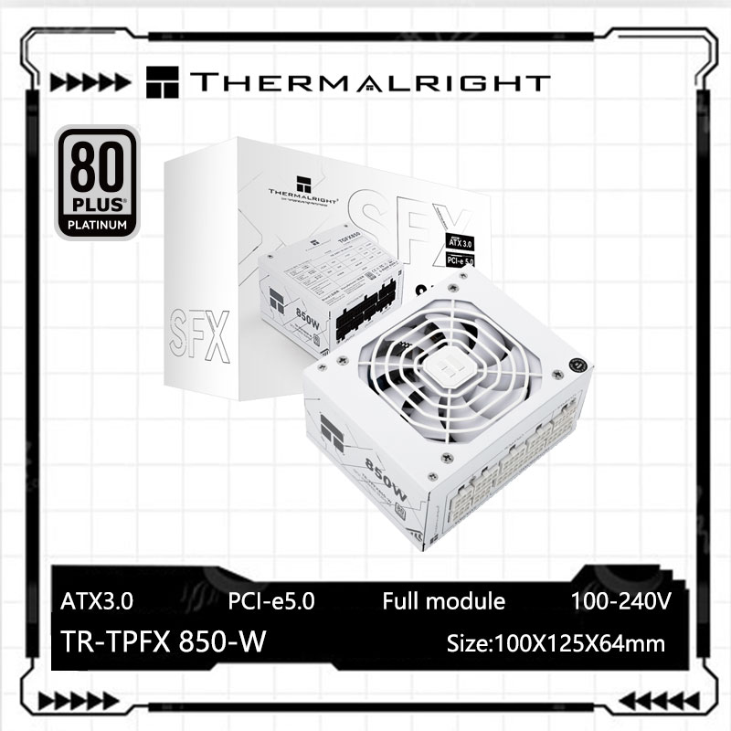 Thermalright TR-TPFX850 beyaz  - Sfx Power Supply 850W Gold incelemesi ve fiyatı
