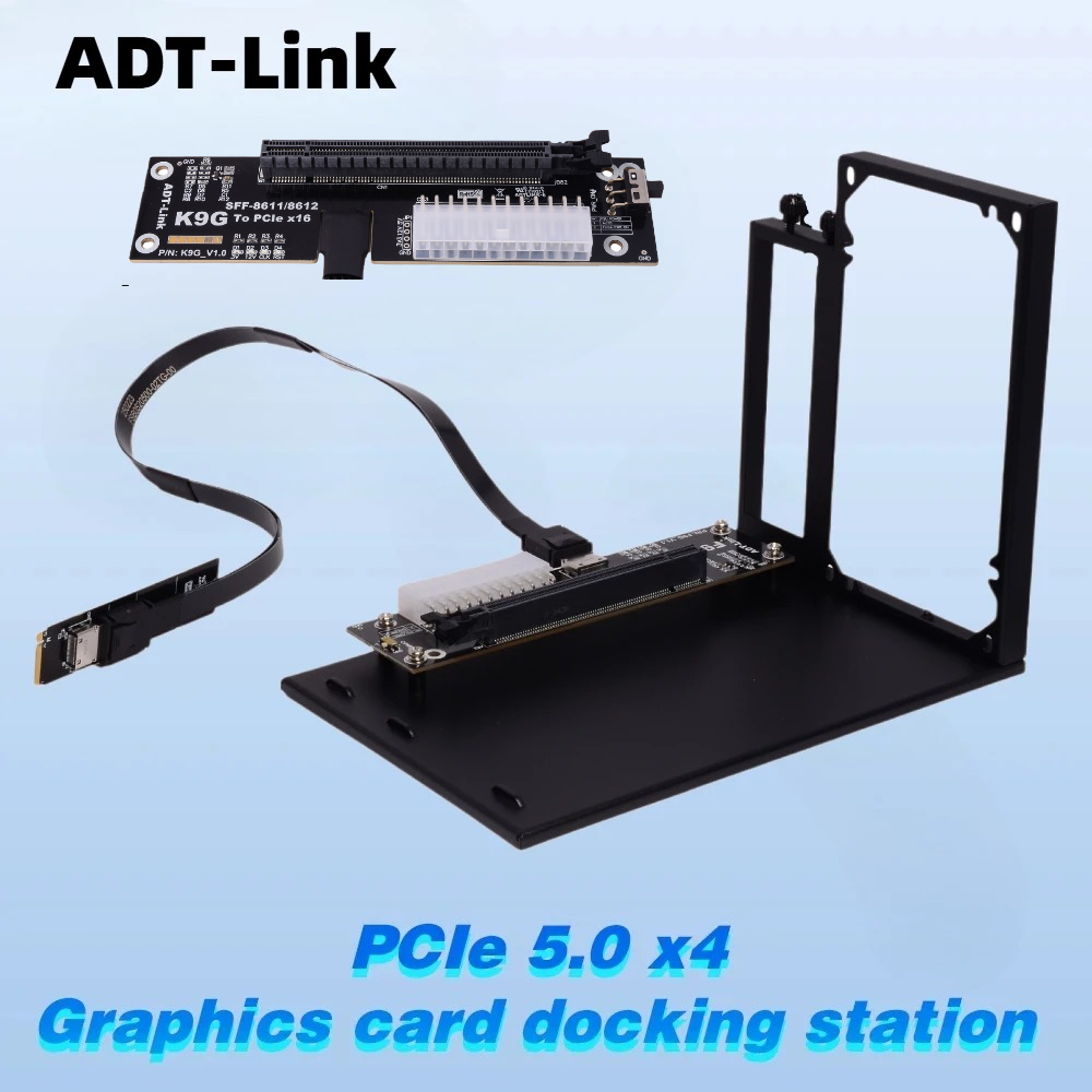 ADT-Link PCIe 5.0 4.0 128Gbps  - External Gpu Dock Pcie 4.0 Oculink incelemesi ve fiyatı
