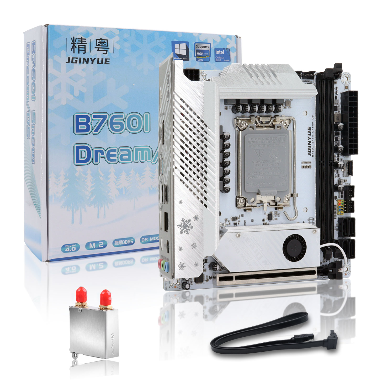 JGINYUE B760 Anakart Mini ITX  - Lga 1700 Ddr5 Itx Motherboard incelemesi ve fiyatı