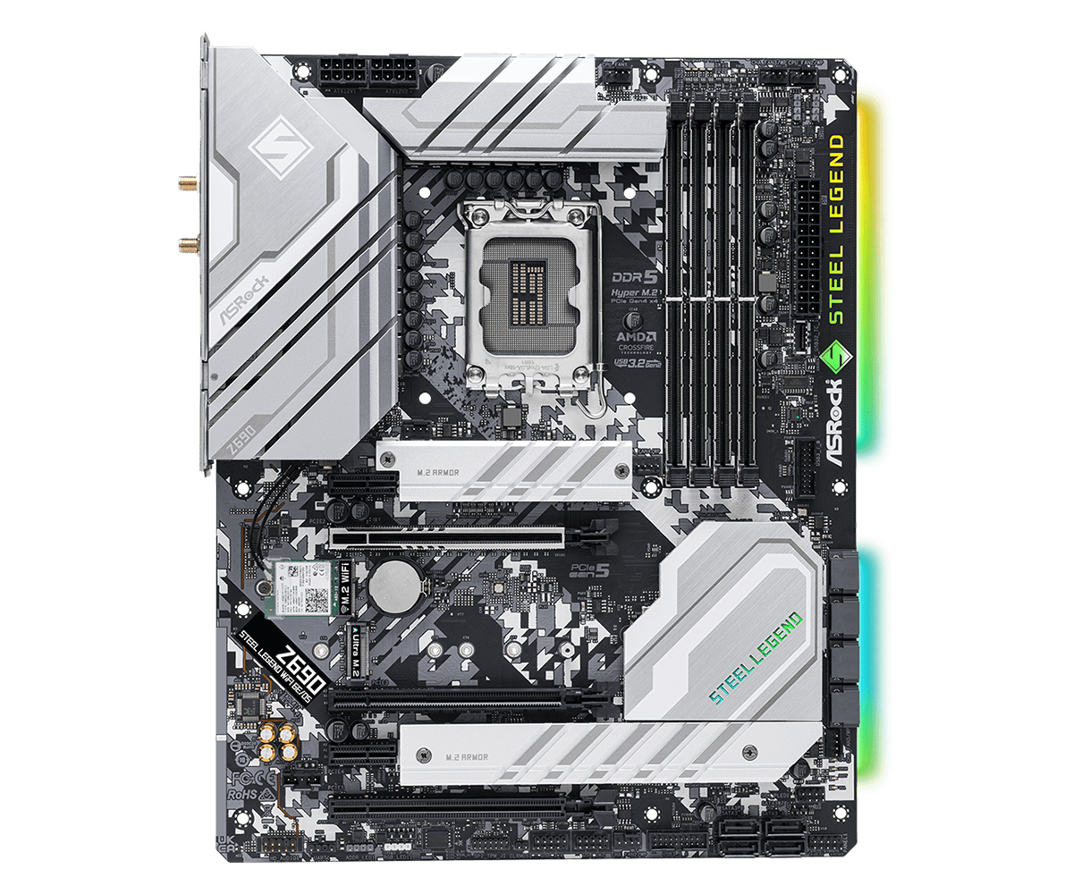 Z690 LGA1700 Anakart ASROCK Z6 - Lga 1700 Ddr5 Itx Motherboard incelemesi ve fiyatı