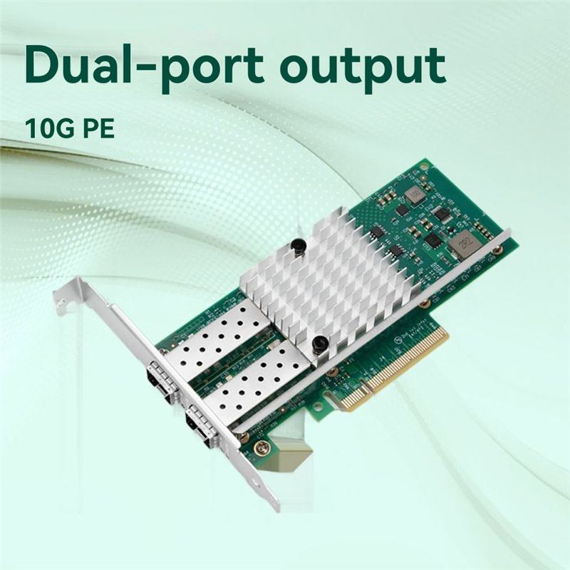 Verimli X520-DA1 Çift Portlu 1 - 10Gb Sfp+ Pcie Network Card Dual Port incelemesi ve fiyatı