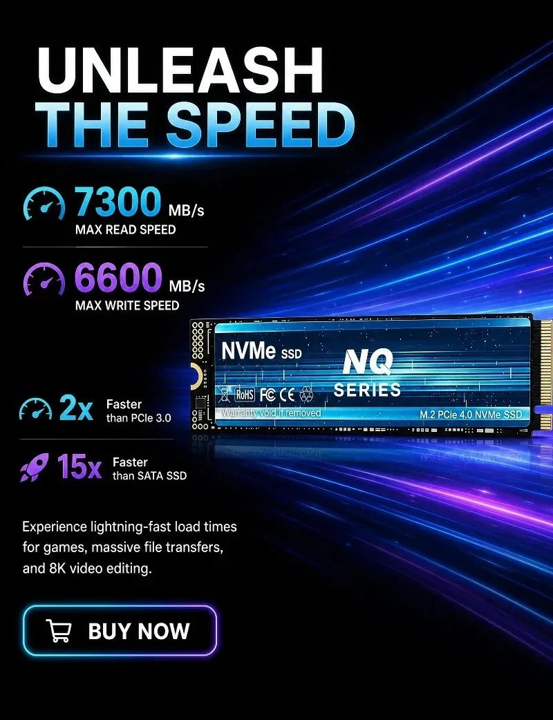 NQ 2TB 4TB PCIe 4.0 NVMe M.2 S - M.2 Nvme 4Tb Pcie 4.0 Ssd incelemesi ve fiyatı