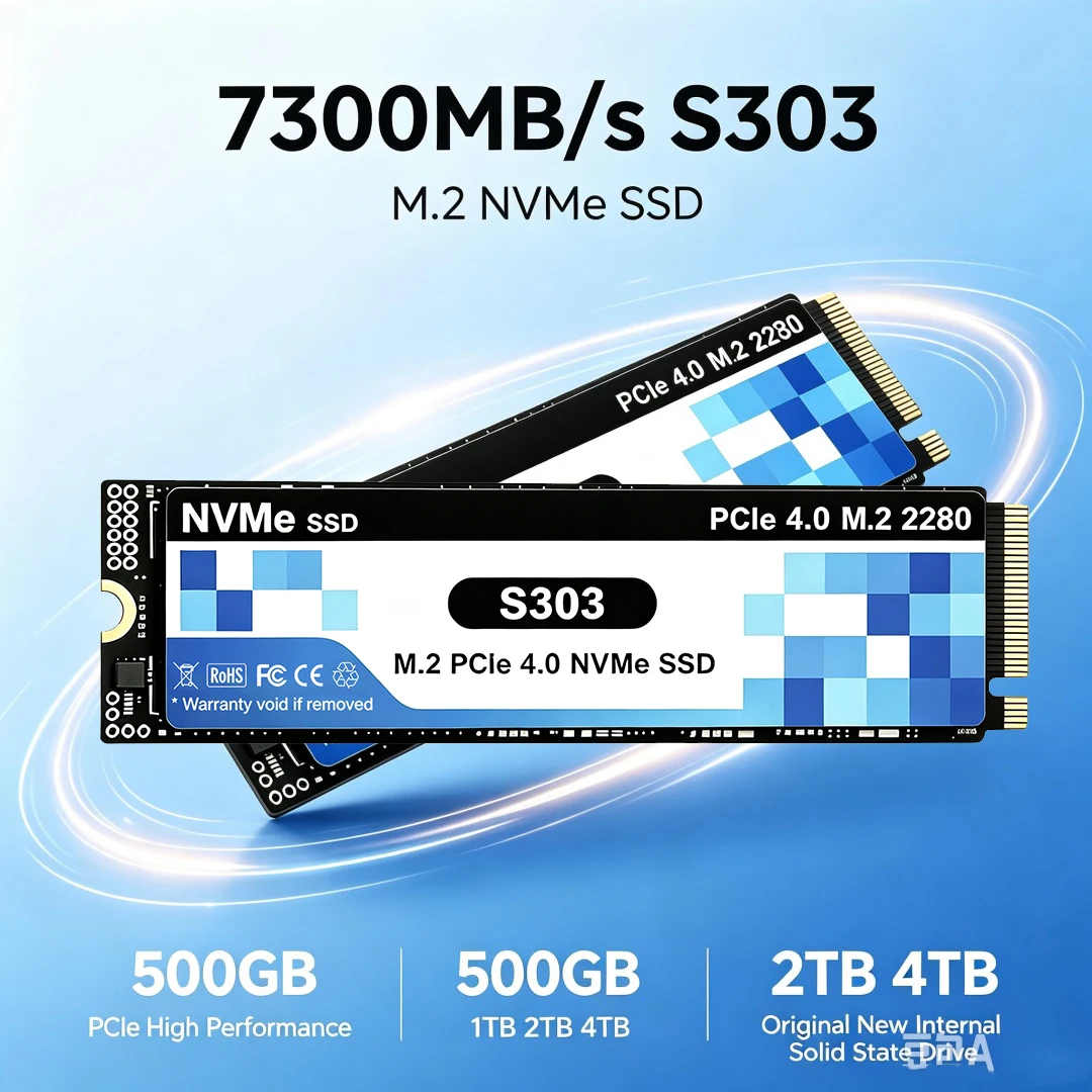 2026 S303 SSD 500GB 1TB 2TB 4T - M.2 Nvme 4Tb Pcie 4.0 Ssd incelemesi ve fiyatı