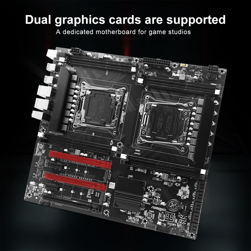 X99 Çift soketli Cpu Anakart L - X99 Dual Cpu Motherboard Combo incelemesi ve fiyatı